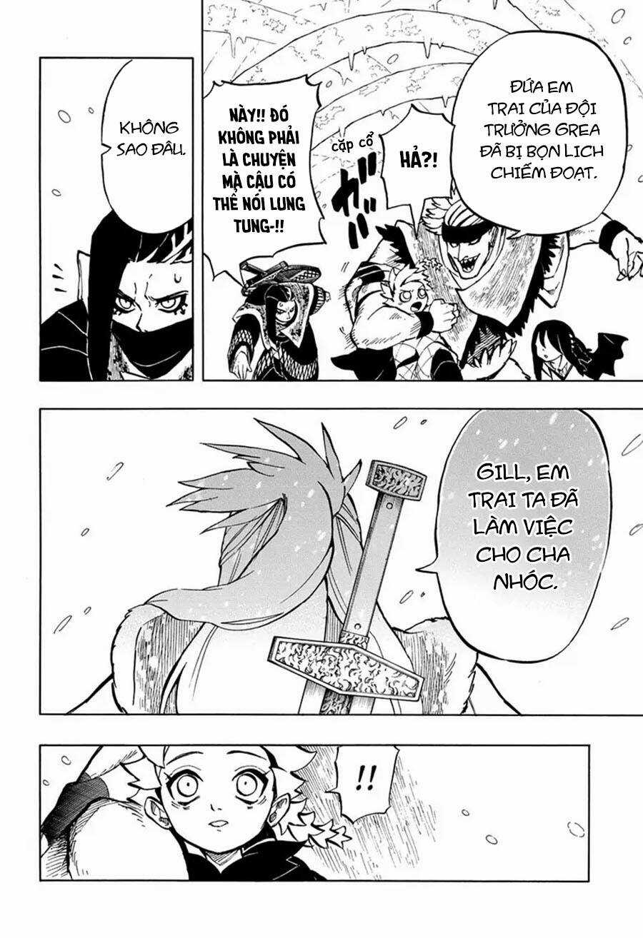 Gill: "Không ai có thể đánh bại ta khi ta dùng rìu!" Chapter 11 trang 7