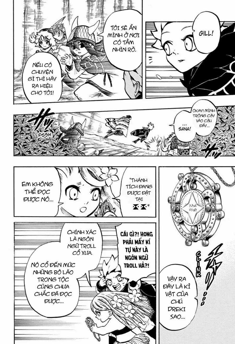 Gill: "Không ai có thể đánh bại ta khi ta dùng rìu!" Chapter 12 trang 13