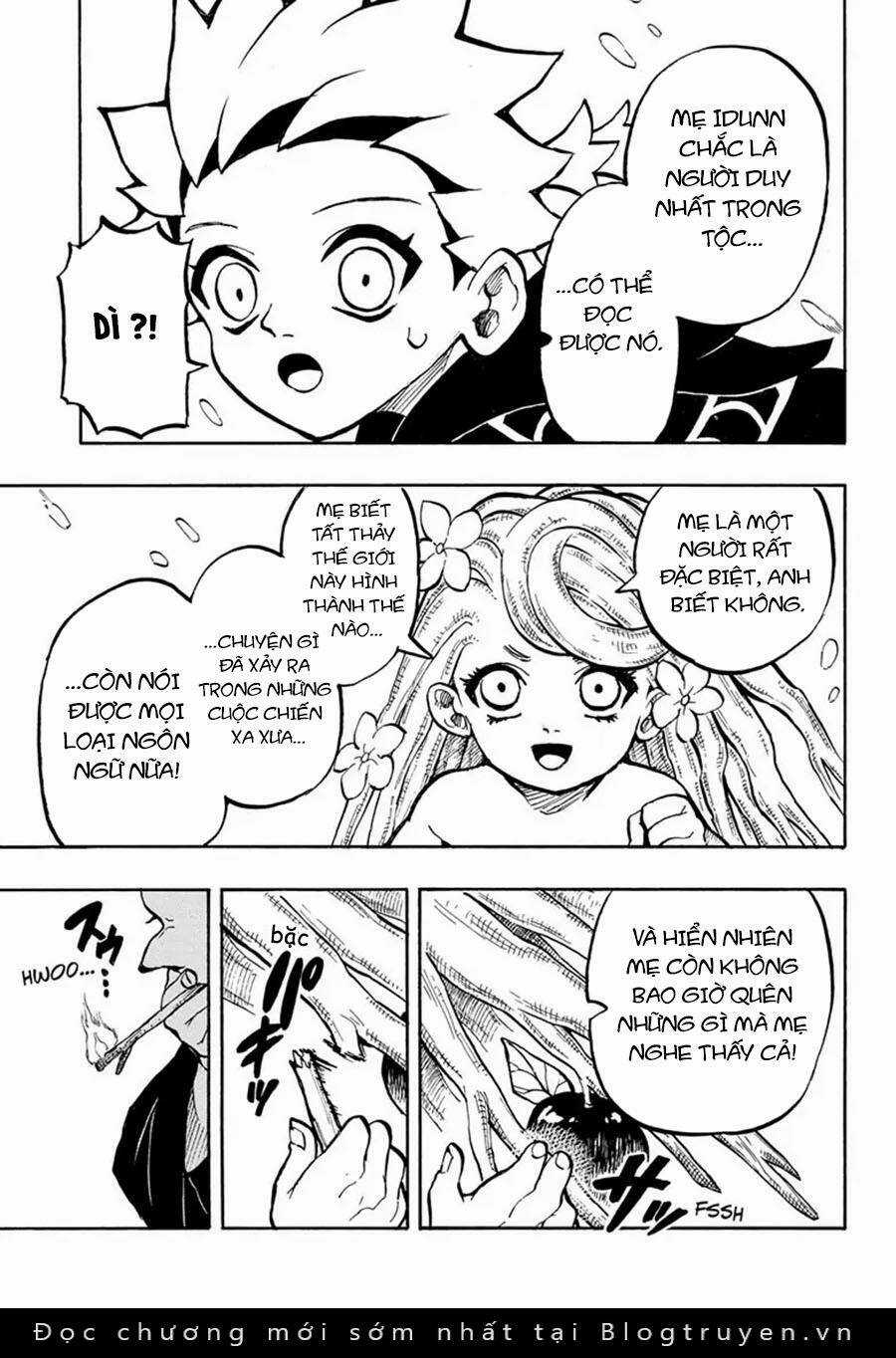 Gill: "Không ai có thể đánh bại ta khi ta dùng rìu!" Chapter 12 trang 14