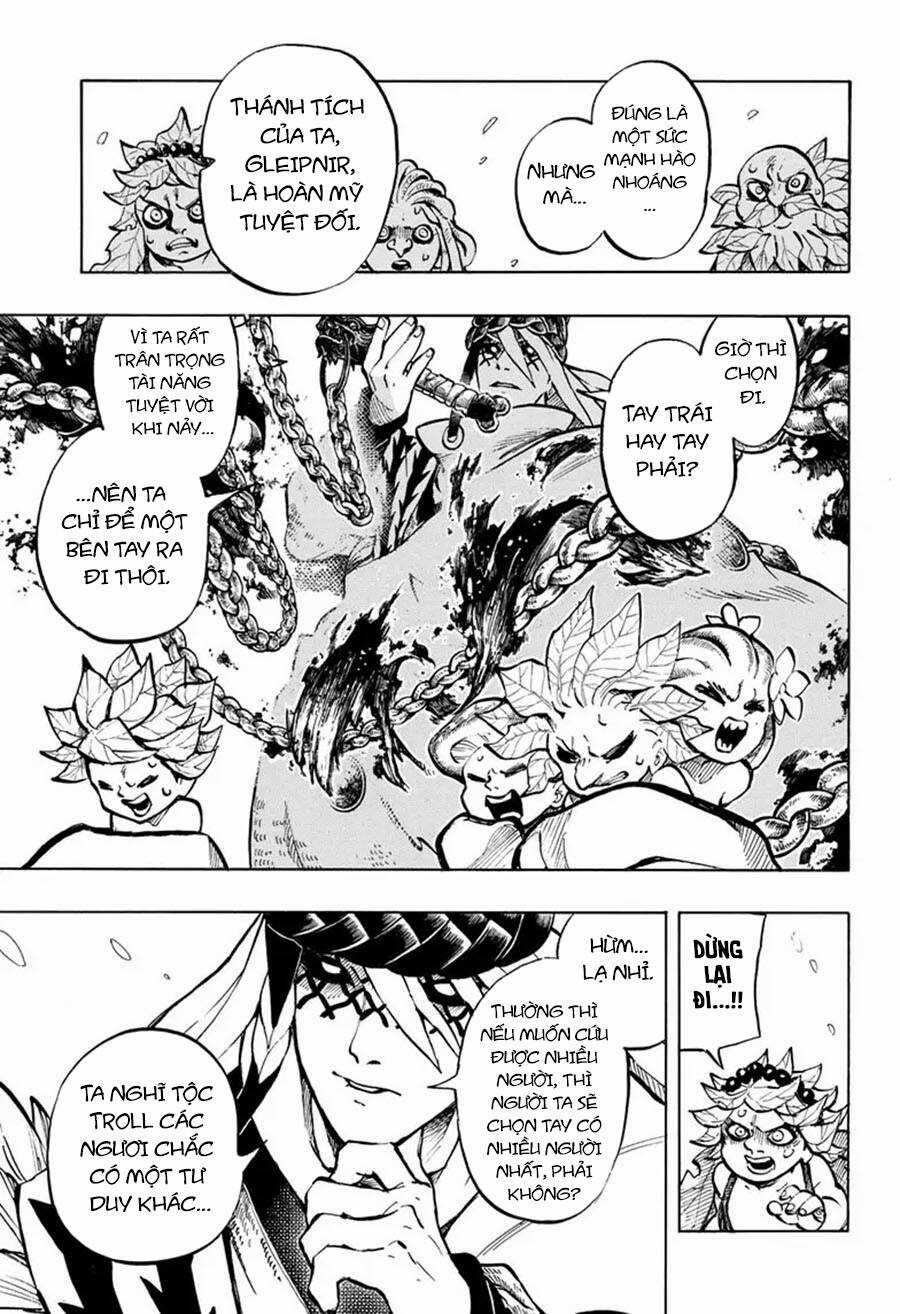 Gill: "Không ai có thể đánh bại ta khi ta dùng rìu!" Chapter 12 trang 6