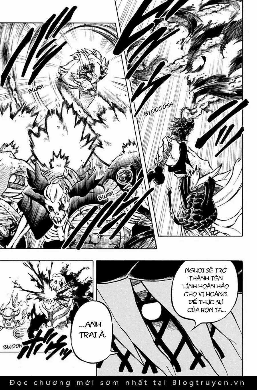 Gill: "Không ai có thể đánh bại ta khi ta dùng rìu!" Chapter 12 trang 8