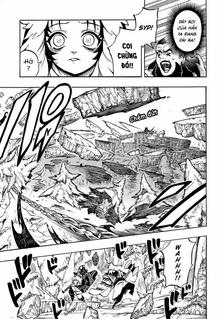 Gill: "Không ai có thể đánh bại ta khi ta dùng rìu!" Chapter 13 trang 12