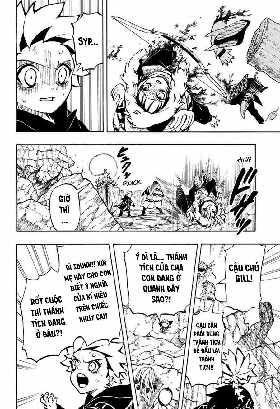 Gill: "Không ai có thể đánh bại ta khi ta dùng rìu!" Chapter 13 trang 13