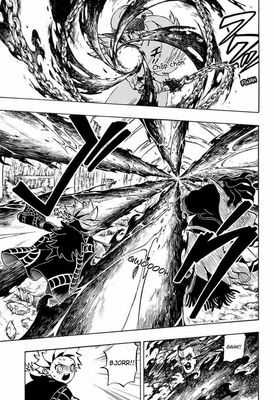 Gill: "Không ai có thể đánh bại ta khi ta dùng rìu!" Chapter 13 trang 14