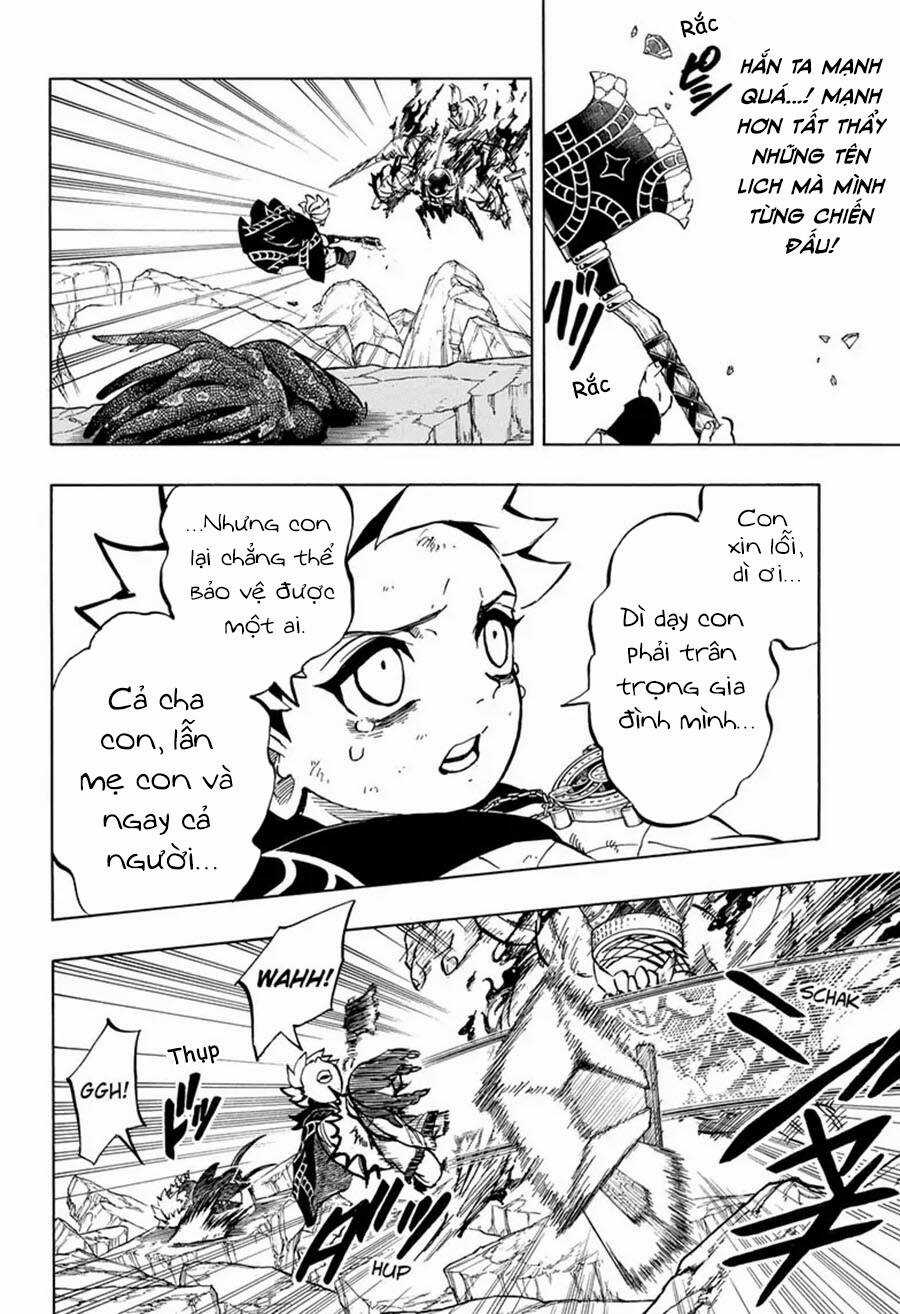 Gill: "Không ai có thể đánh bại ta khi ta dùng rìu!" Chapter 13 trang 17