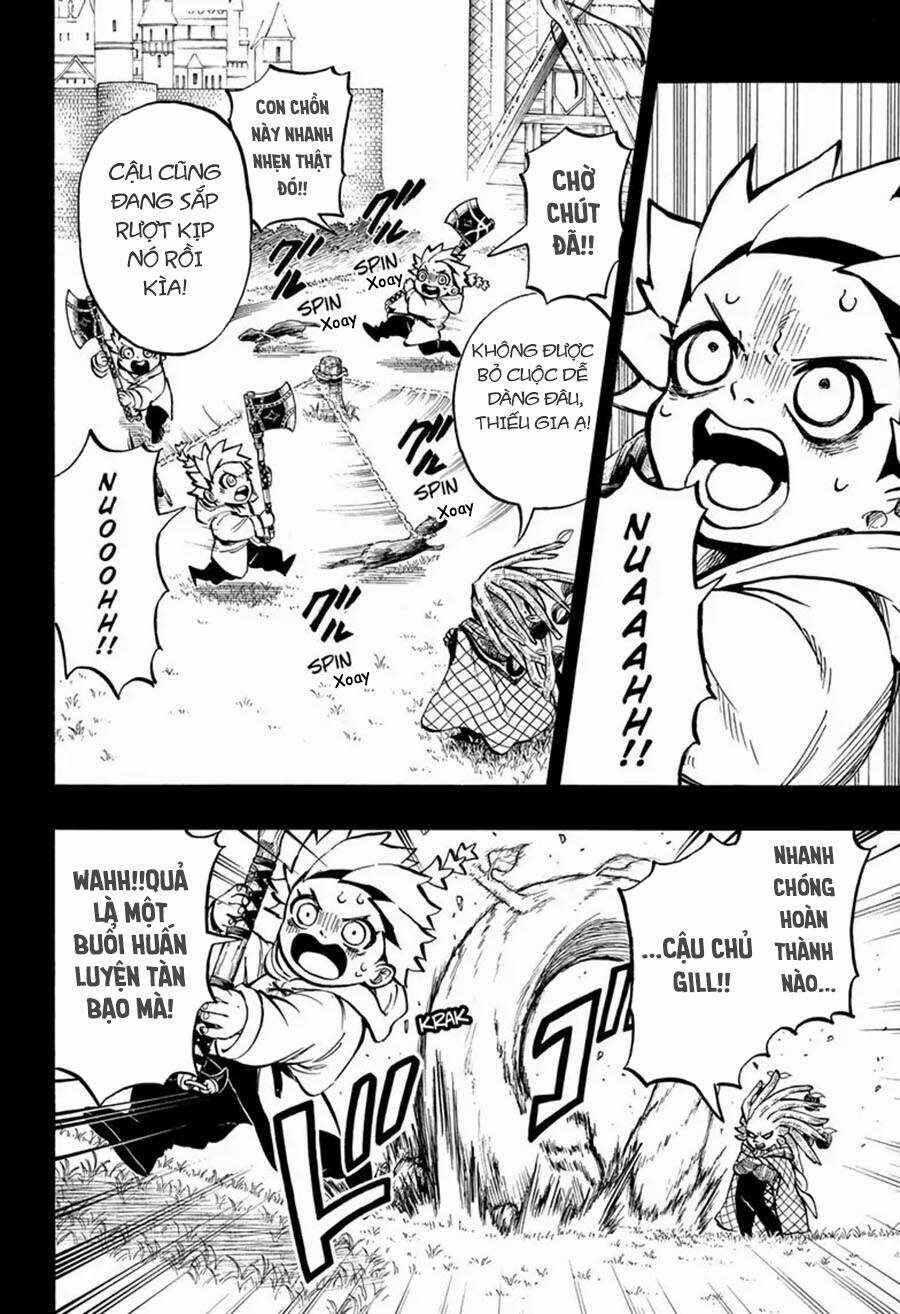 Gill: "Không ai có thể đánh bại ta khi ta dùng rìu!" Chapter 13 trang 3