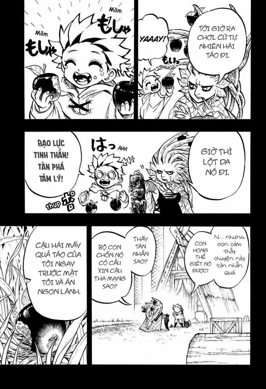 Gill: "Không ai có thể đánh bại ta khi ta dùng rìu!" Chapter 13 trang 4