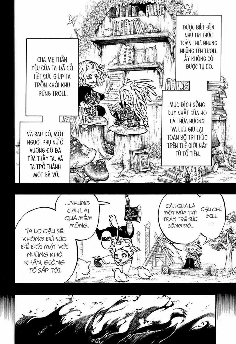 Gill: "Không ai có thể đánh bại ta khi ta dùng rìu!" Chapter 13 trang 7