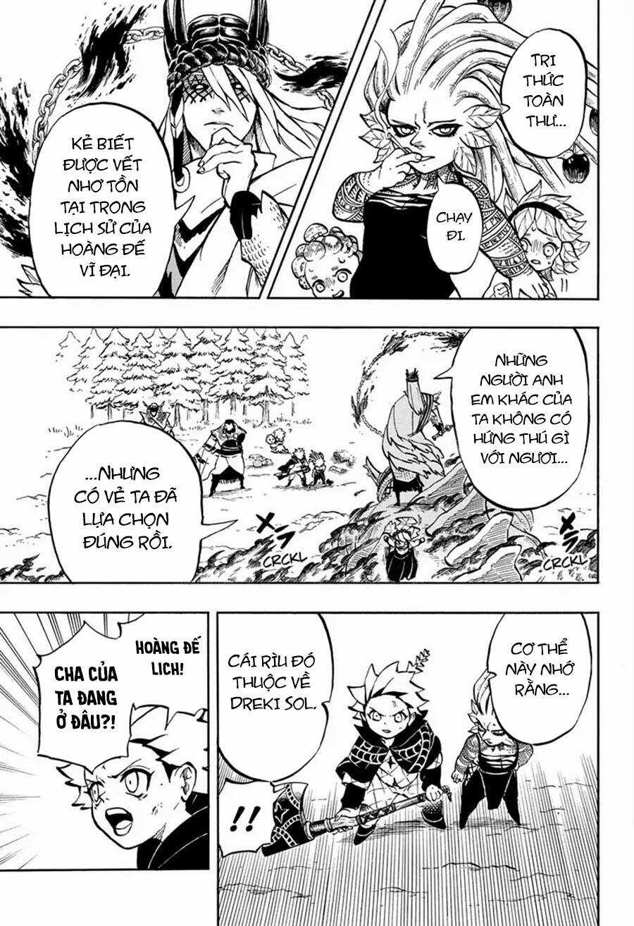 Gill: "Không ai có thể đánh bại ta khi ta dùng rìu!" Chapter 13 trang 8