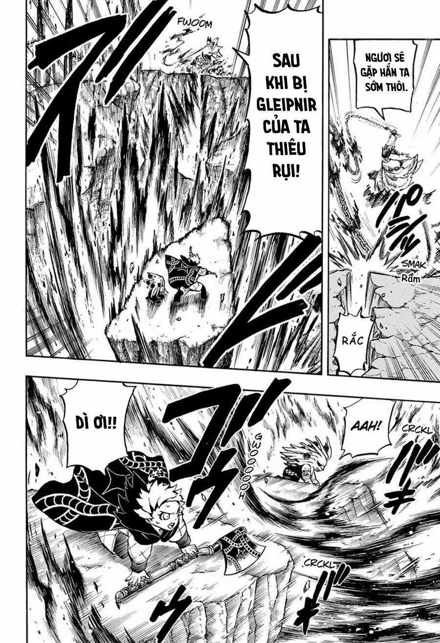 Gill: "Không ai có thể đánh bại ta khi ta dùng rìu!" Chapter 13 trang 9