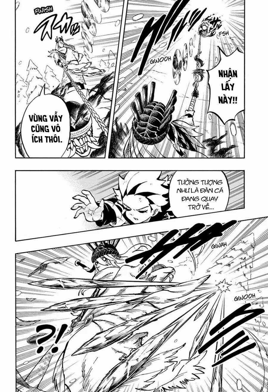 Gill: "Không ai có thể đánh bại ta khi ta dùng rìu!" Chapter 14 trang 13