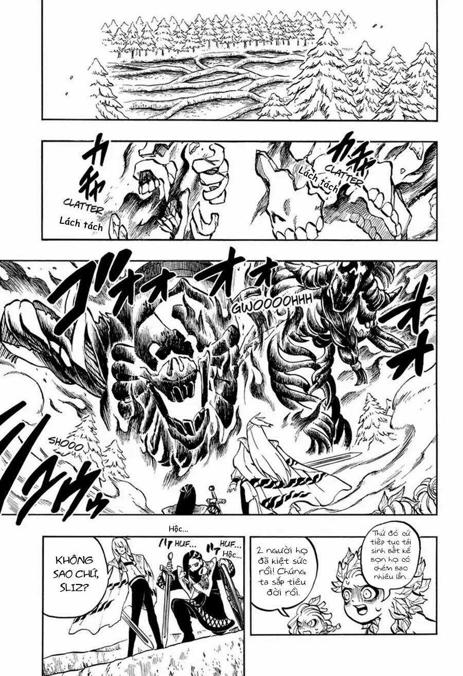 Gill: "Không ai có thể đánh bại ta khi ta dùng rìu!" Chapter 14 trang 18