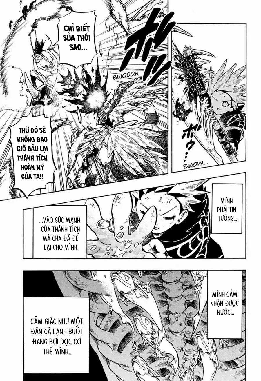 Gill: "Không ai có thể đánh bại ta khi ta dùng rìu!" Chapter 14 trang 4