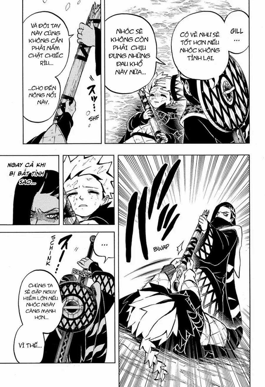Gill: "Không ai có thể đánh bại ta khi ta dùng rìu!" Chapter 15 trang 10