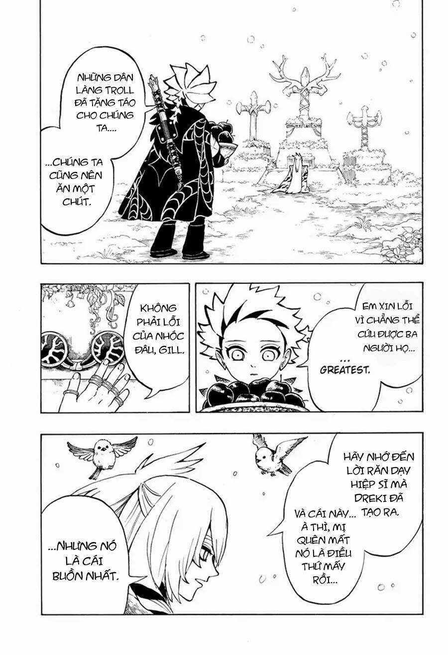 Gill: "Không ai có thể đánh bại ta khi ta dùng rìu!" Chapter 15 trang 14