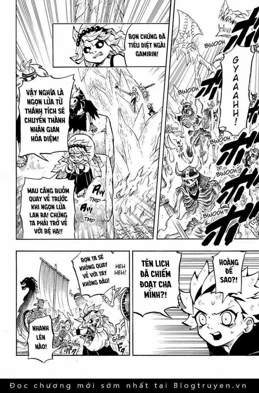 Gill: "Không ai có thể đánh bại ta khi ta dùng rìu!" Chapter 15 trang 7