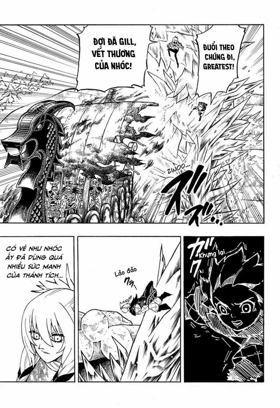 Gill: "Không ai có thể đánh bại ta khi ta dùng rìu!" Chapter 15 trang 8
