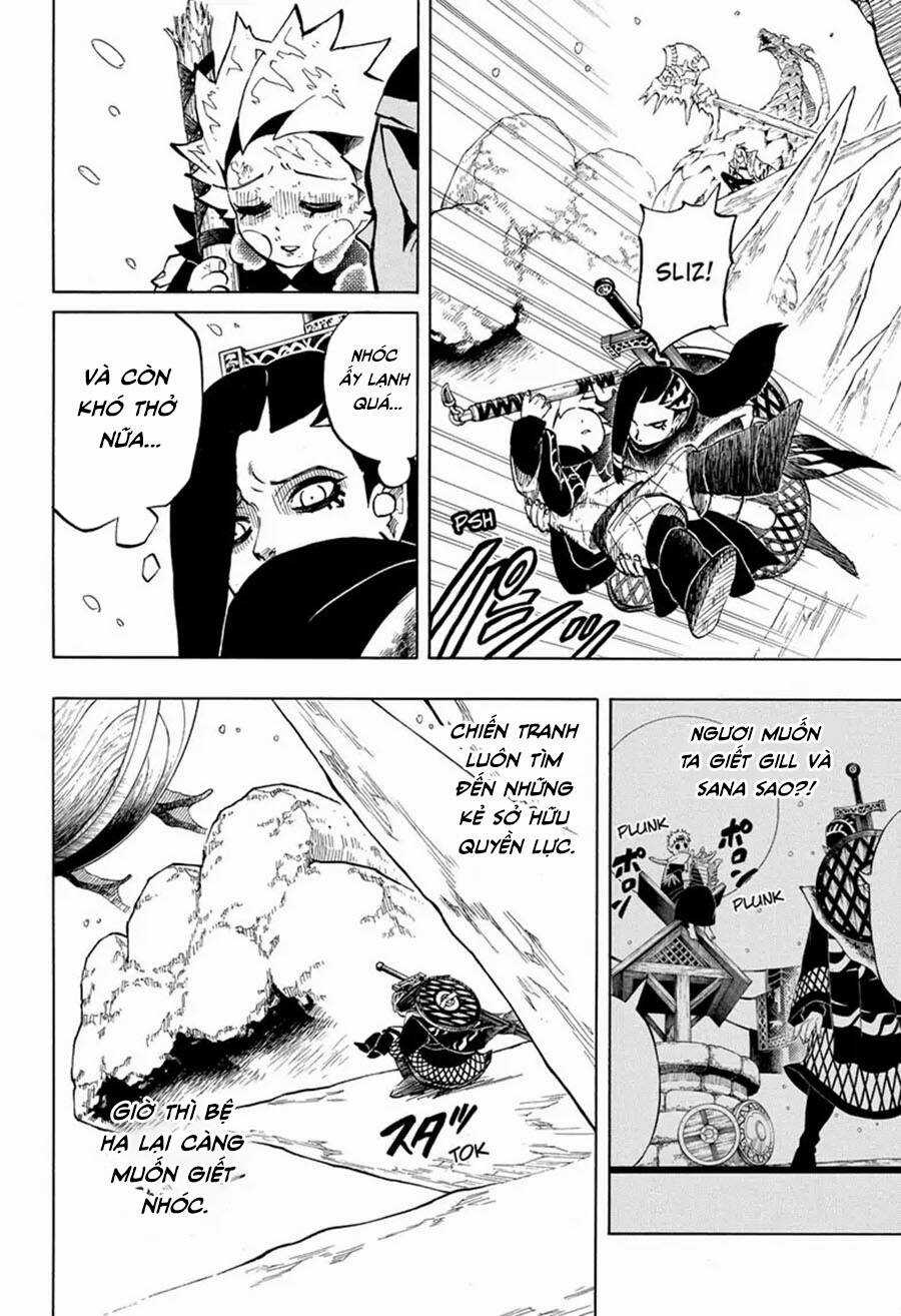 Gill: "Không ai có thể đánh bại ta khi ta dùng rìu!" Chapter 15 trang 9