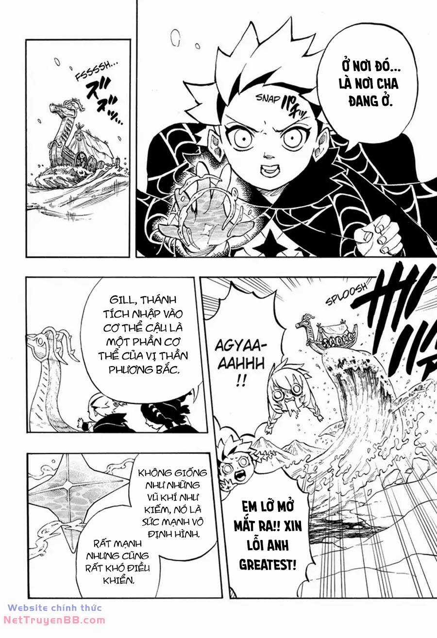 Gill: "Không ai có thể đánh bại ta khi ta dùng rìu!" Chapter 16 trang 7