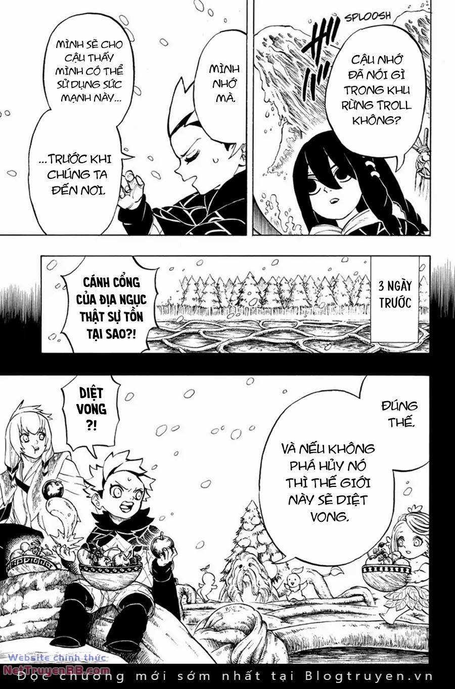 Gill: "Không ai có thể đánh bại ta khi ta dùng rìu!" Chapter 16 trang 8