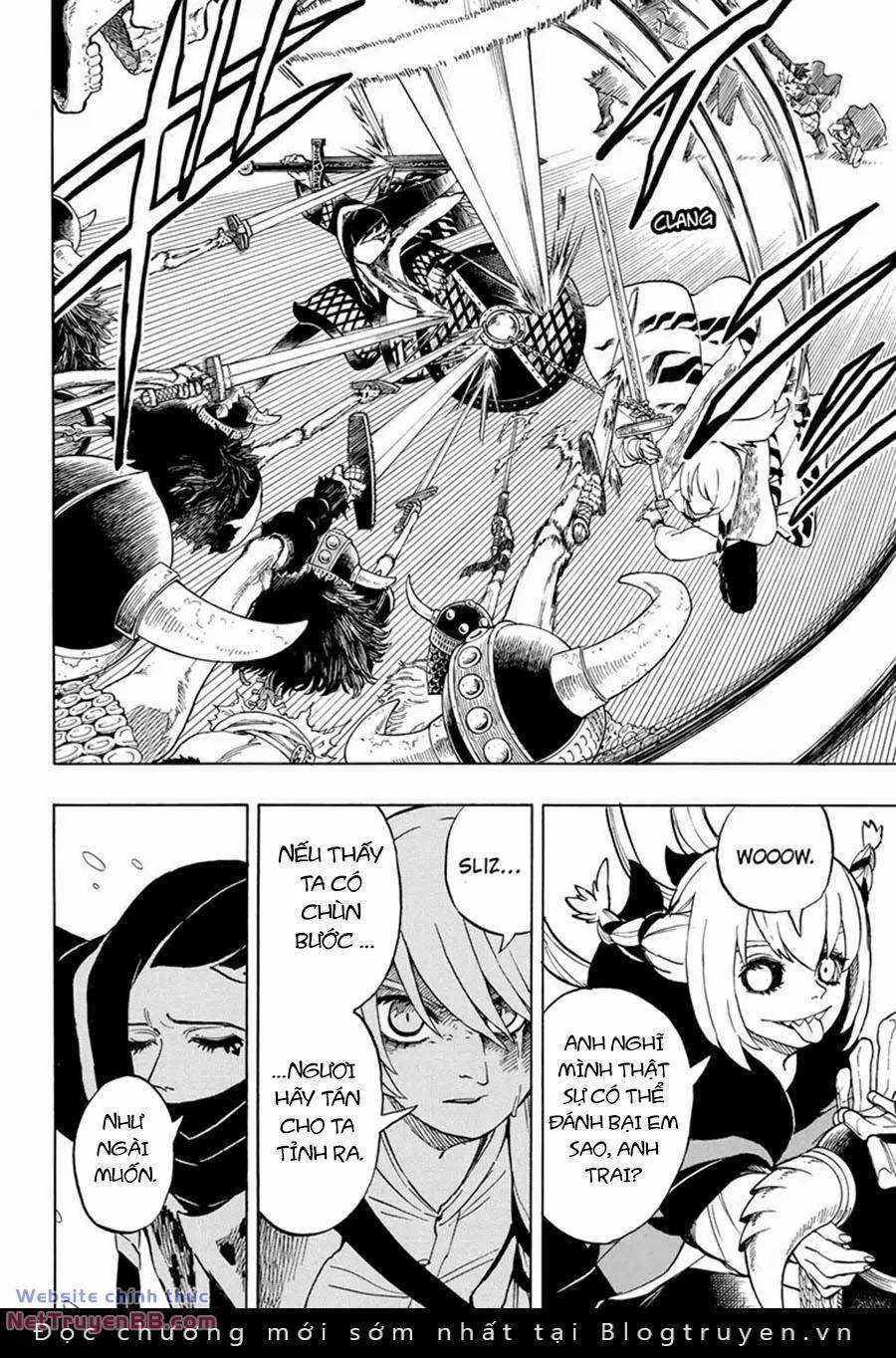 Gill: "Không ai có thể đánh bại ta khi ta dùng rìu!" Chapter 17 trang 11