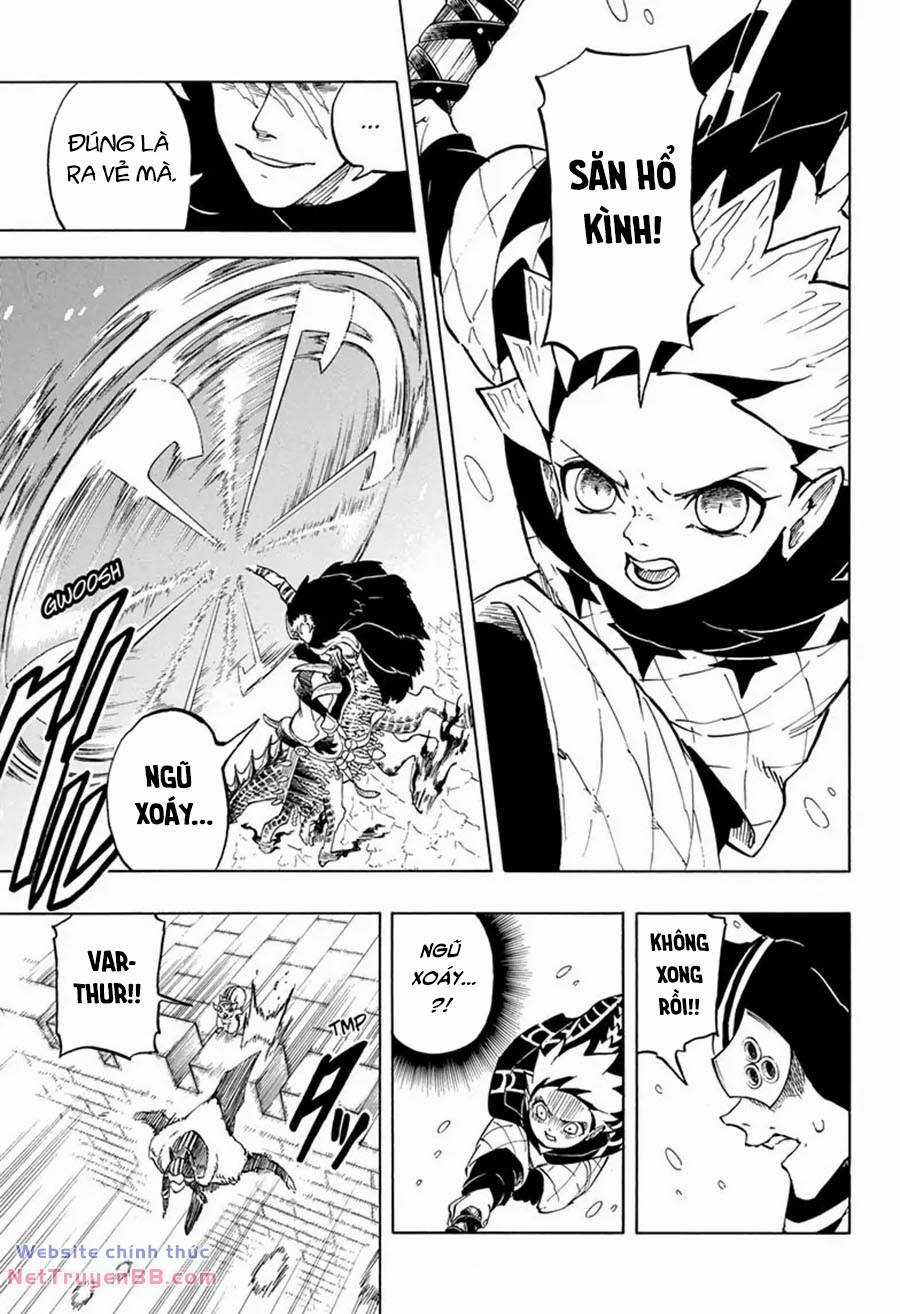 Gill: "Không ai có thể đánh bại ta khi ta dùng rìu!" Chapter 18 trang 13