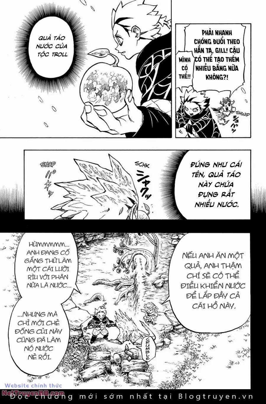 Gill: "Không ai có thể đánh bại ta khi ta dùng rìu!" Chapter 18 trang 9