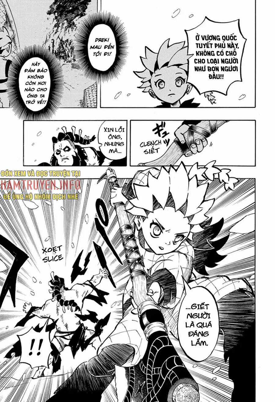 Gill: "Không ai có thể đánh bại ta khi ta dùng rìu!" Chapter 3 trang 18