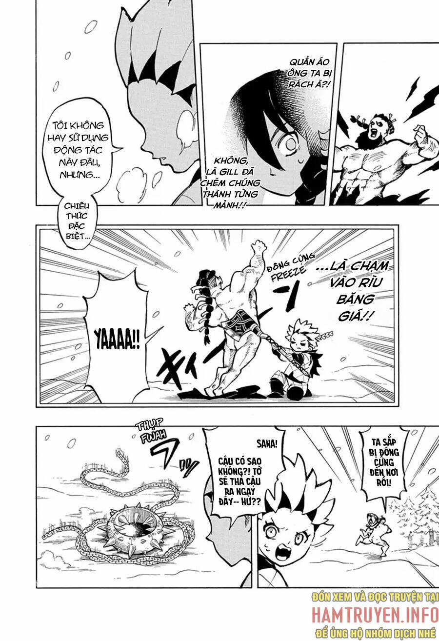 Gill: "Không ai có thể đánh bại ta khi ta dùng rìu!" Chapter 3 trang 19