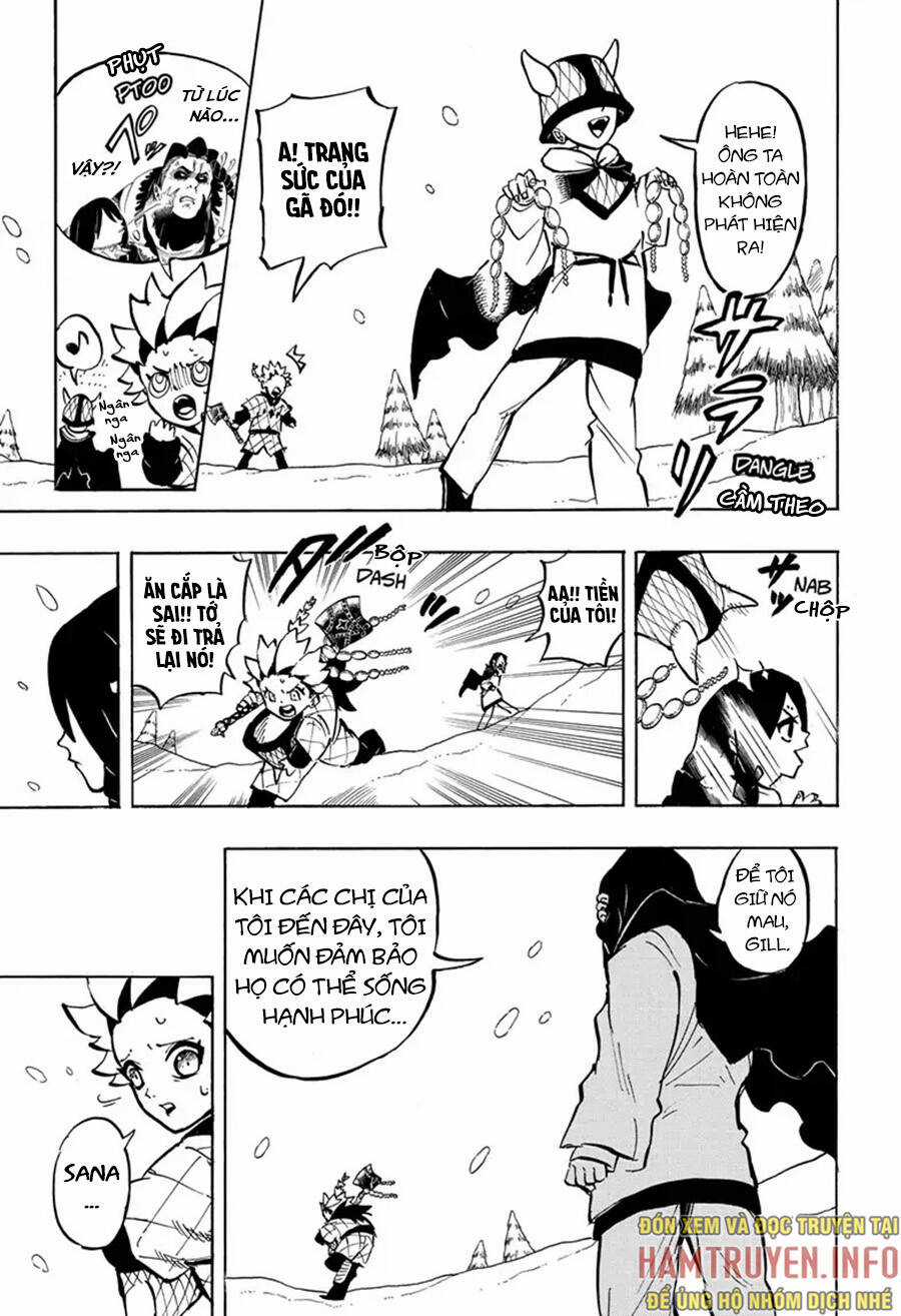 Gill: "Không ai có thể đánh bại ta khi ta dùng rìu!" Chapter 3 trang 20