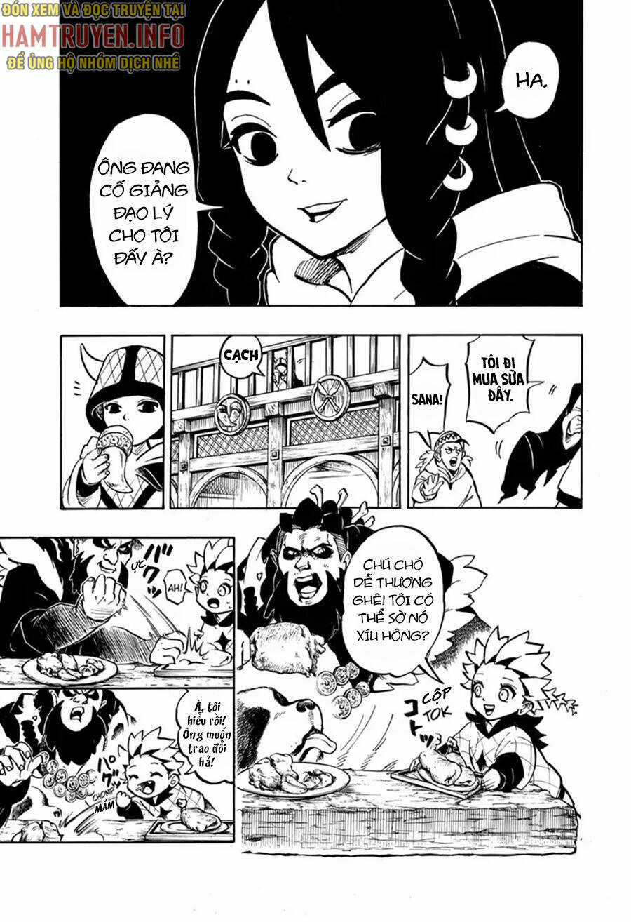 Gill: "Không ai có thể đánh bại ta khi ta dùng rìu!" Chapter 3 trang 8
