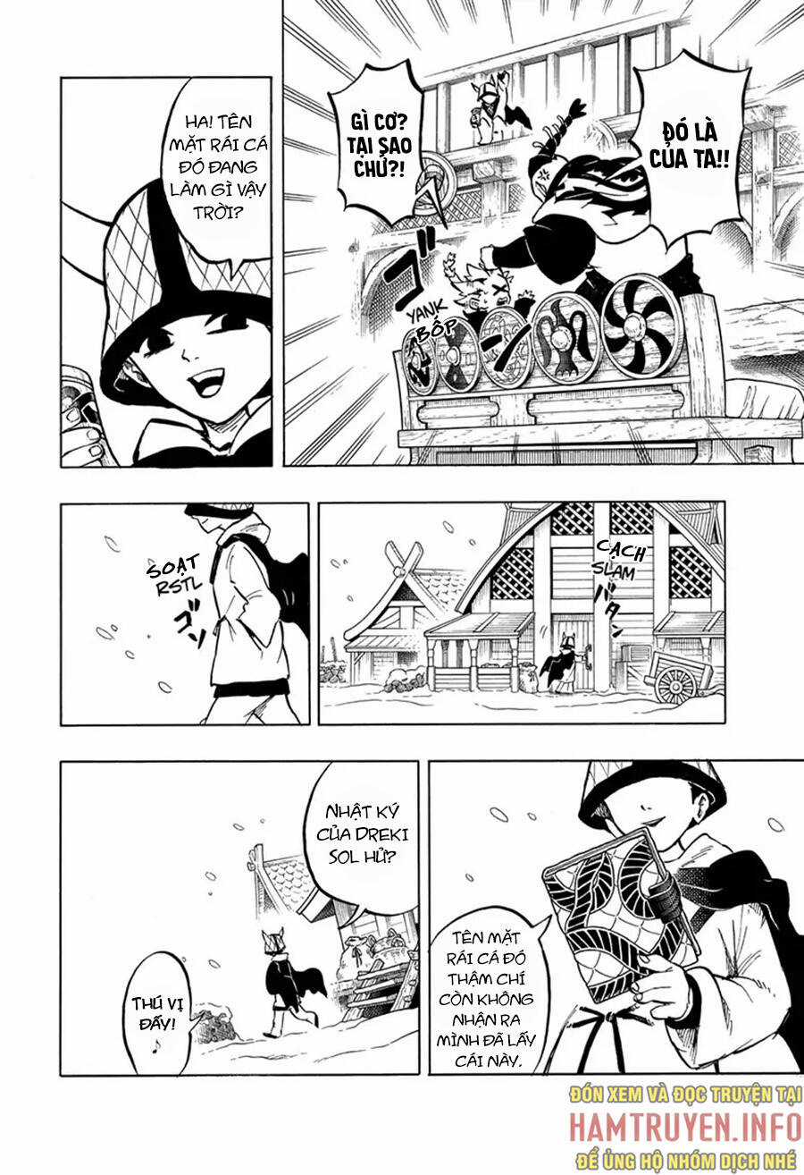 Gill: "Không ai có thể đánh bại ta khi ta dùng rìu!" Chapter 3 trang 9