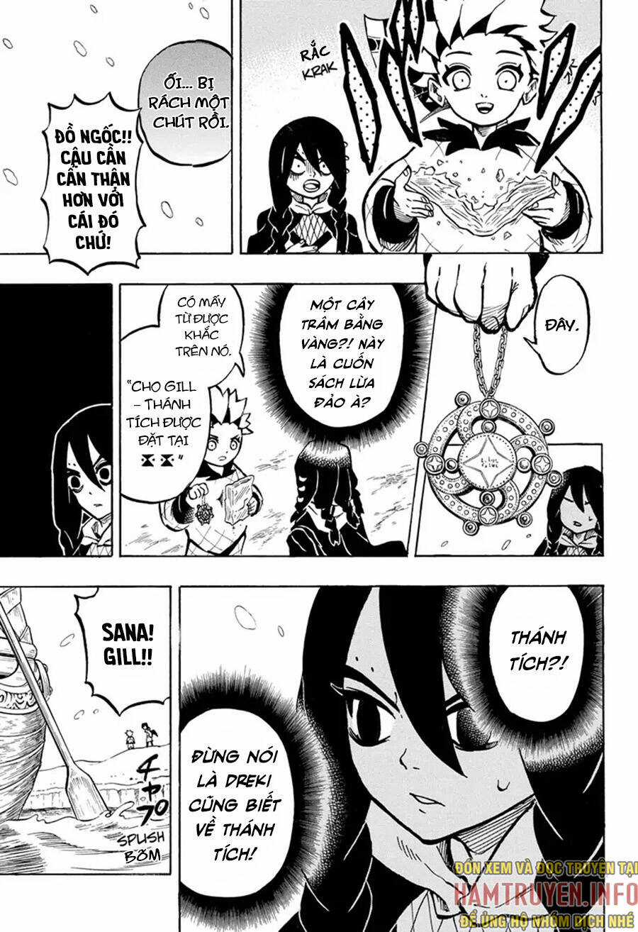 Gill: "Không ai có thể đánh bại ta khi ta dùng rìu!" Chapter 4 trang 10