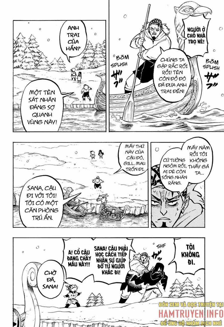 Gill: "Không ai có thể đánh bại ta khi ta dùng rìu!" Chapter 4 trang 11