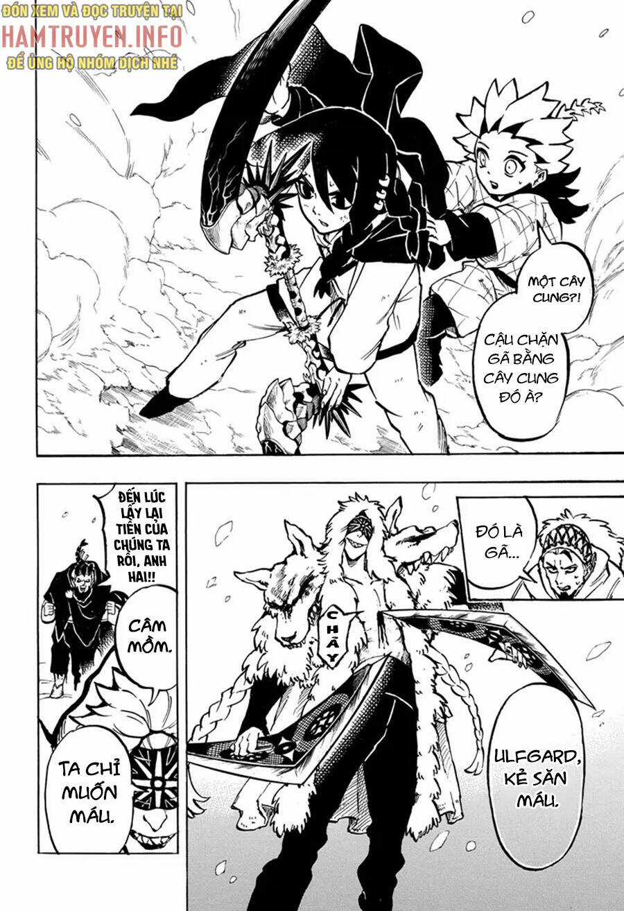 Gill: "Không ai có thể đánh bại ta khi ta dùng rìu!" Chapter 4 trang 17