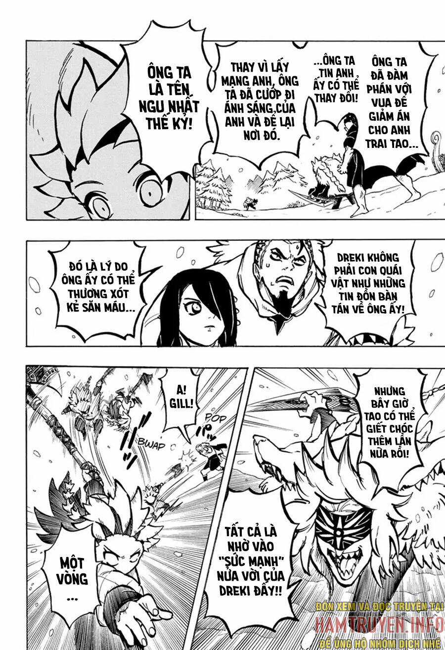 Gill: "Không ai có thể đánh bại ta khi ta dùng rìu!" Chapter 4 trang 19