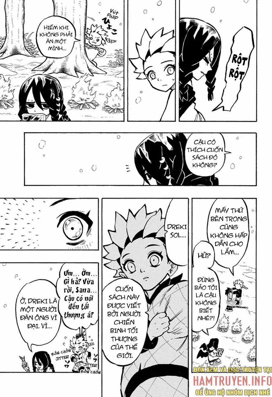 Gill: "Không ai có thể đánh bại ta khi ta dùng rìu!" Chapter 4 trang 6