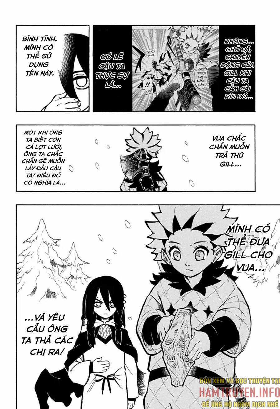 Gill: "Không ai có thể đánh bại ta khi ta dùng rìu!" Chapter 4 trang 9