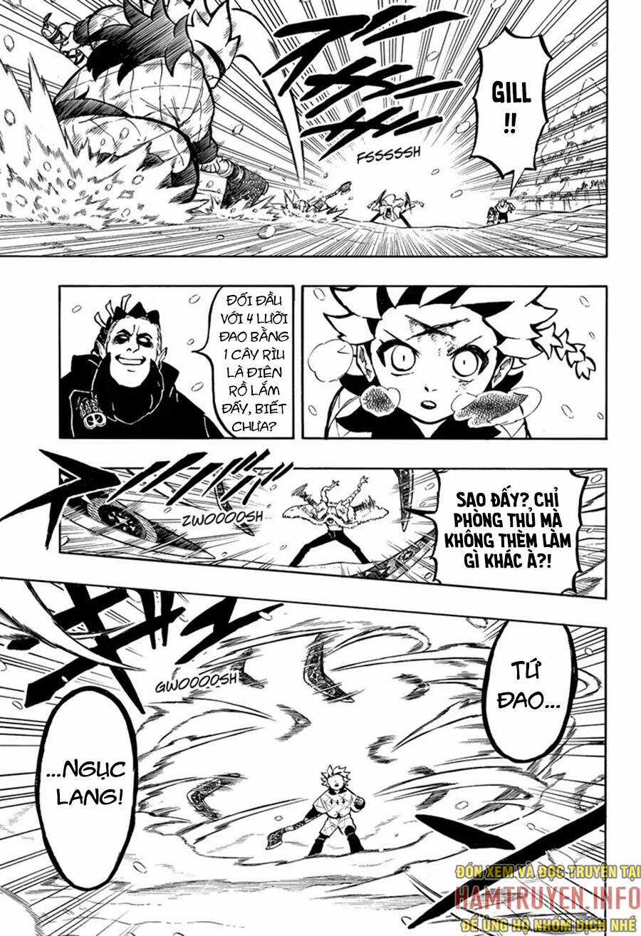 Gill: "Không ai có thể đánh bại ta khi ta dùng rìu!" Chapter 5 trang 10
