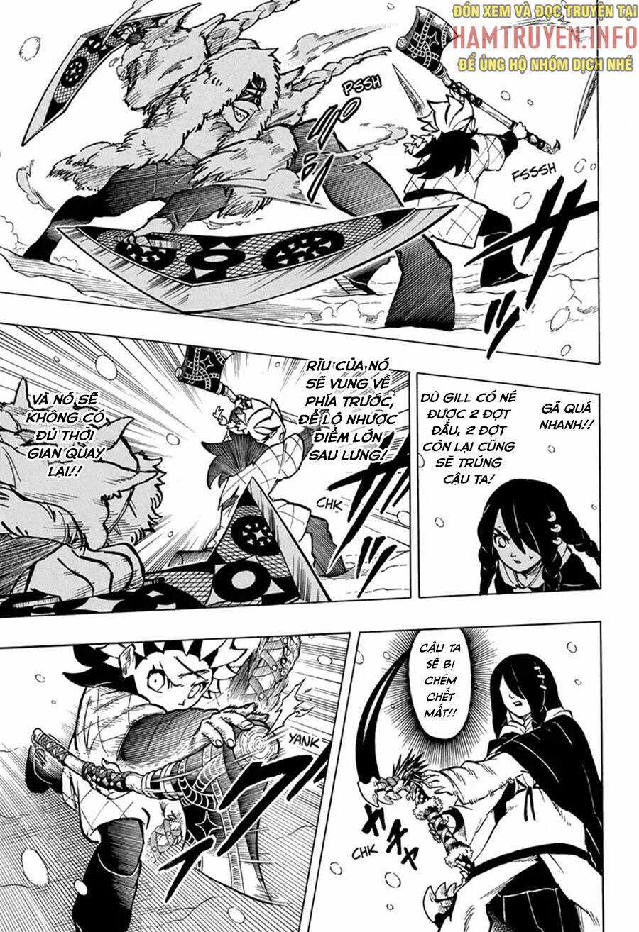 Gill: "Không ai có thể đánh bại ta khi ta dùng rìu!" Chapter 5 trang 12