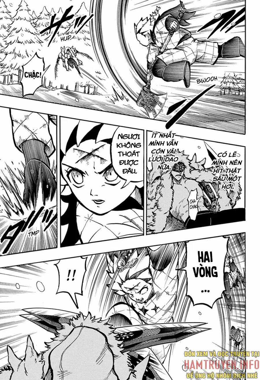 Gill: "Không ai có thể đánh bại ta khi ta dùng rìu!" Chapter 5 trang 14