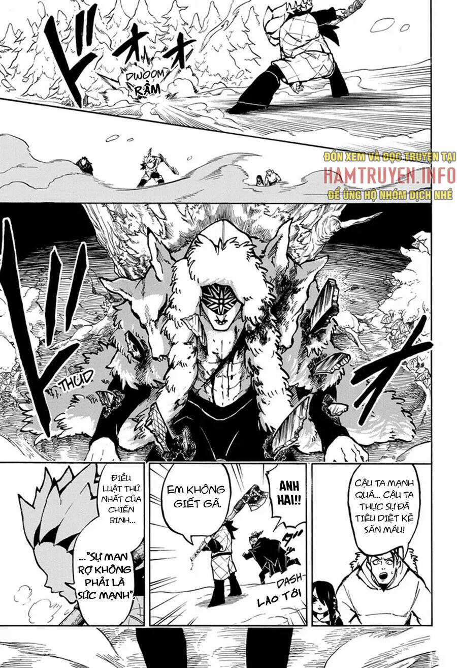 Gill: "Không ai có thể đánh bại ta khi ta dùng rìu!" Chapter 5 trang 16