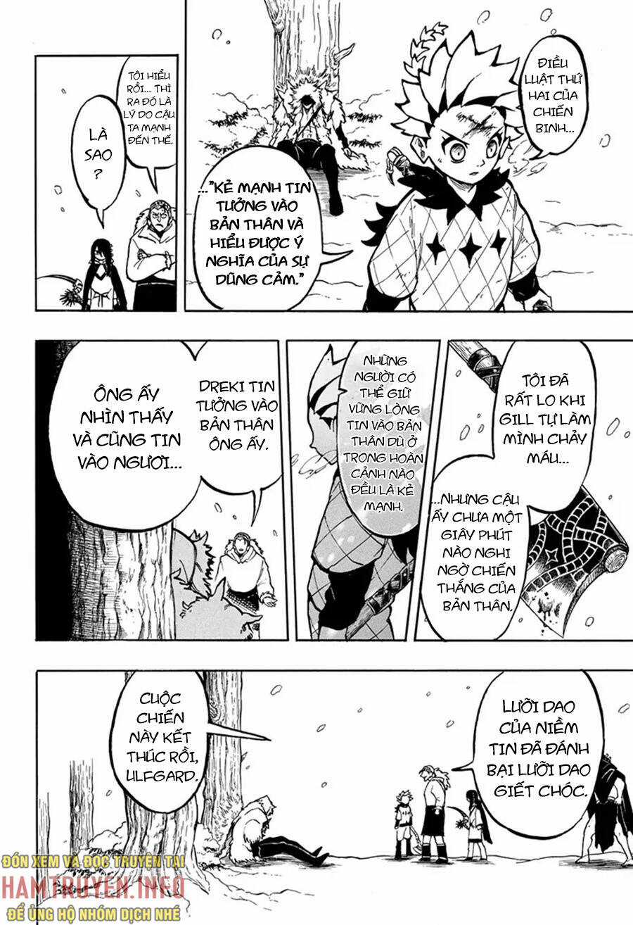 Gill: "Không ai có thể đánh bại ta khi ta dùng rìu!" Chapter 5 trang 17