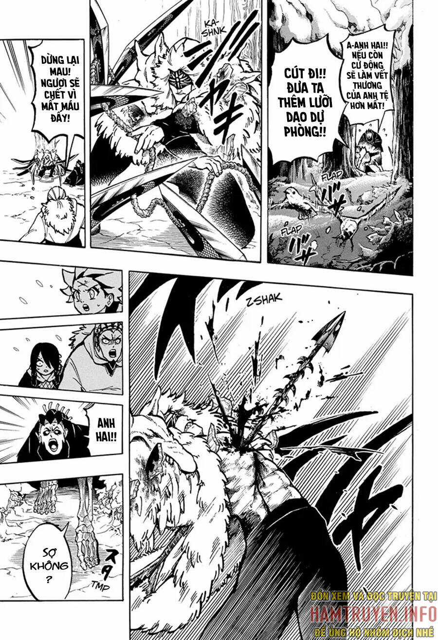 Gill: "Không ai có thể đánh bại ta khi ta dùng rìu!" Chapter 5 trang 18