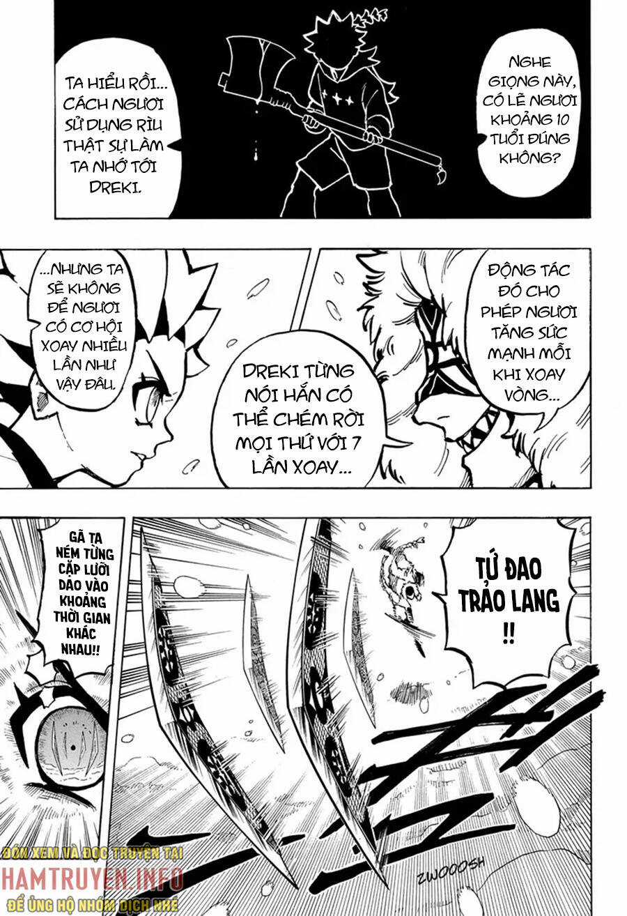 Gill: "Không ai có thể đánh bại ta khi ta dùng rìu!" Chapter 5 trang 8