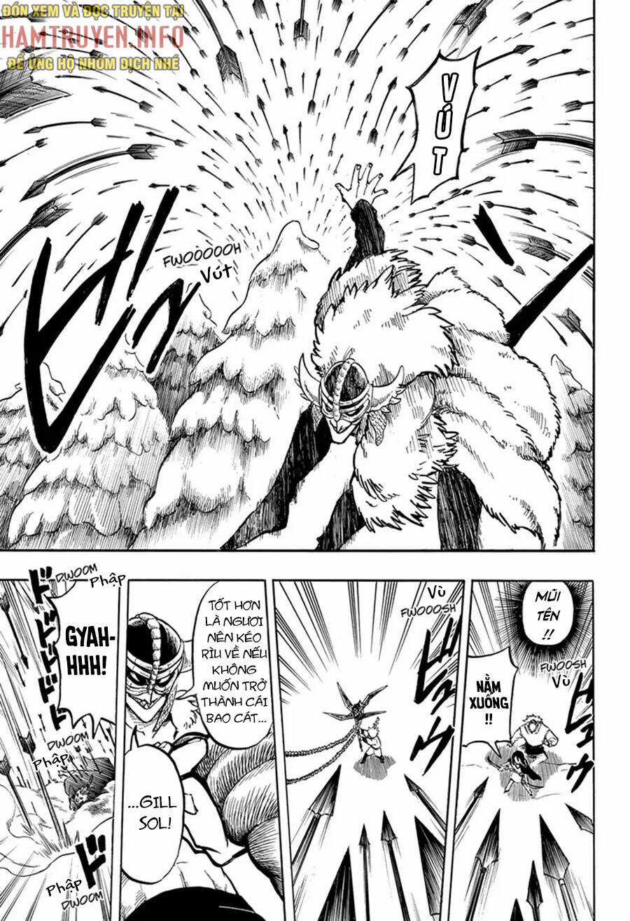 Gill: "Không ai có thể đánh bại ta khi ta dùng rìu!" Chapter 6 trang 12