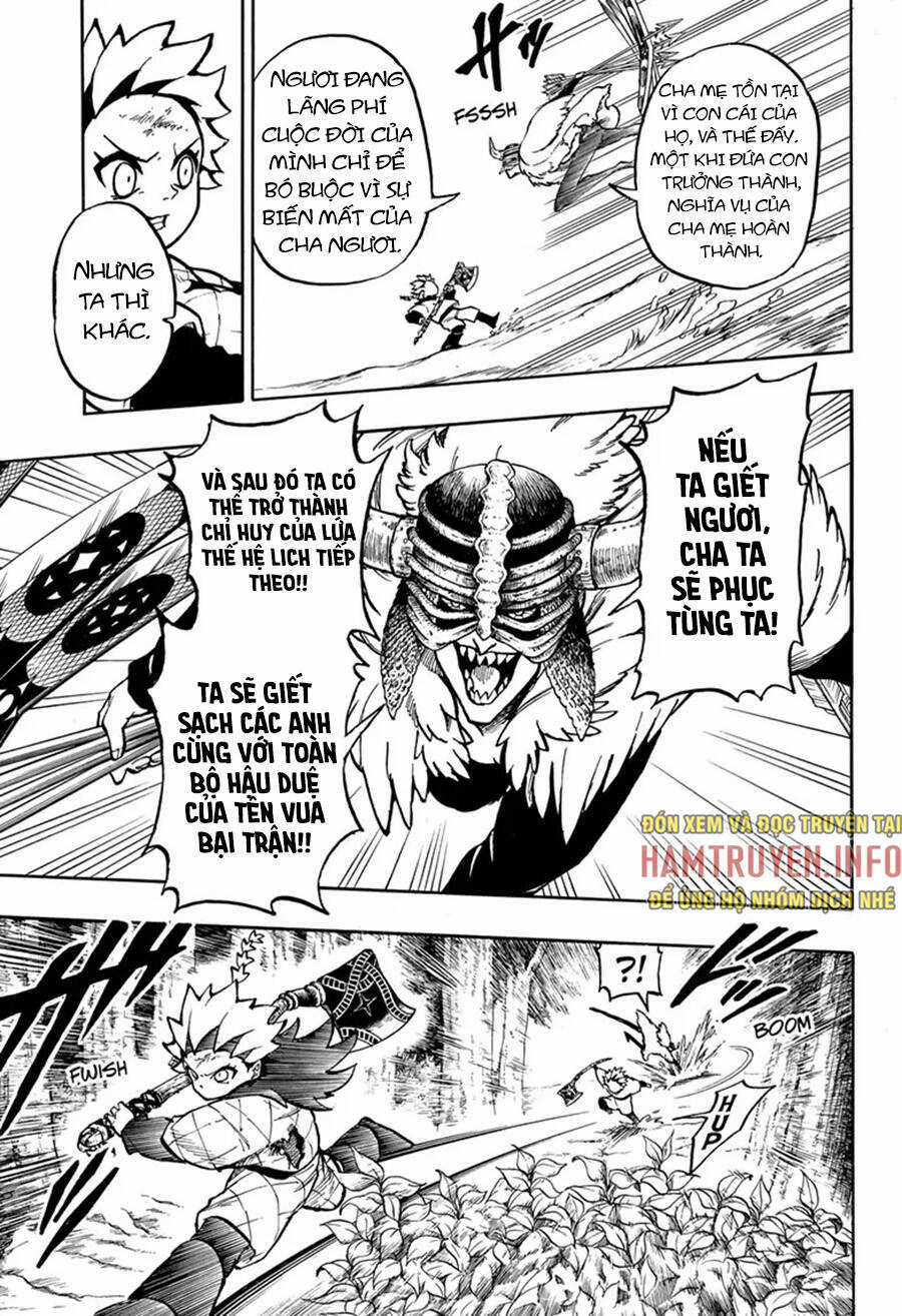 Gill: "Không ai có thể đánh bại ta khi ta dùng rìu!" Chapter 7 trang 10