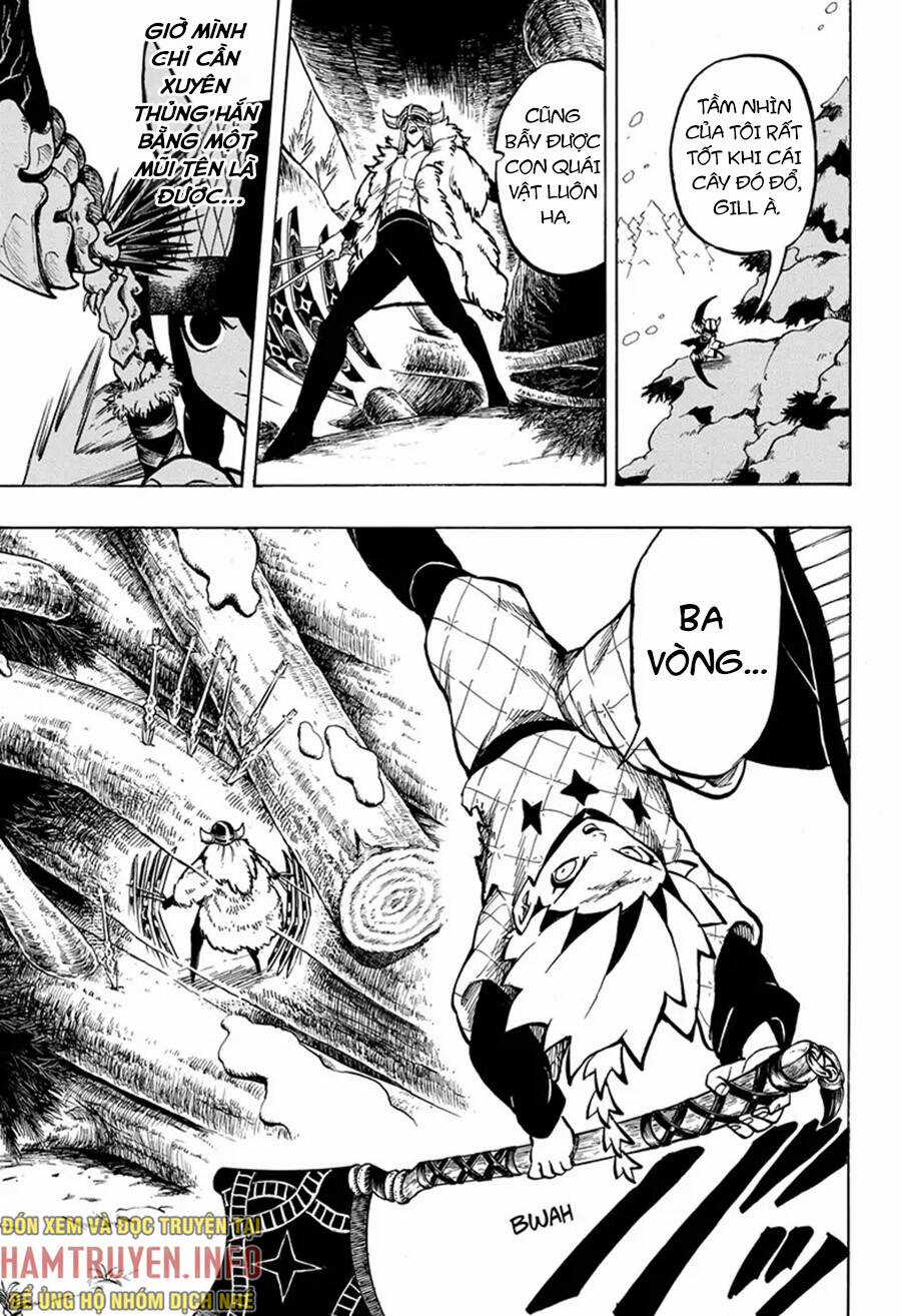 Gill: "Không ai có thể đánh bại ta khi ta dùng rìu!" Chapter 7 trang 14