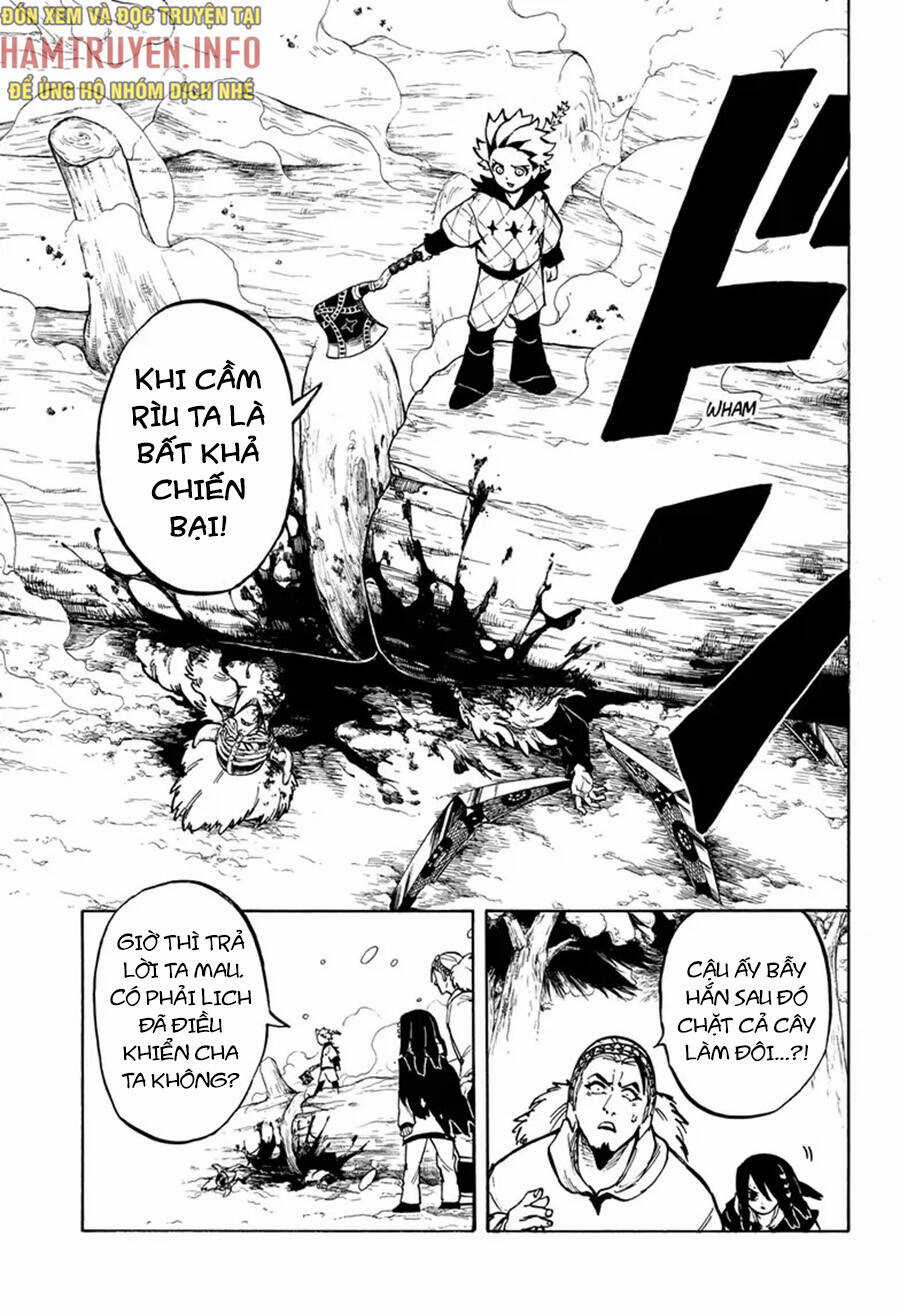 Gill: "Không ai có thể đánh bại ta khi ta dùng rìu!" Chapter 7 trang 16