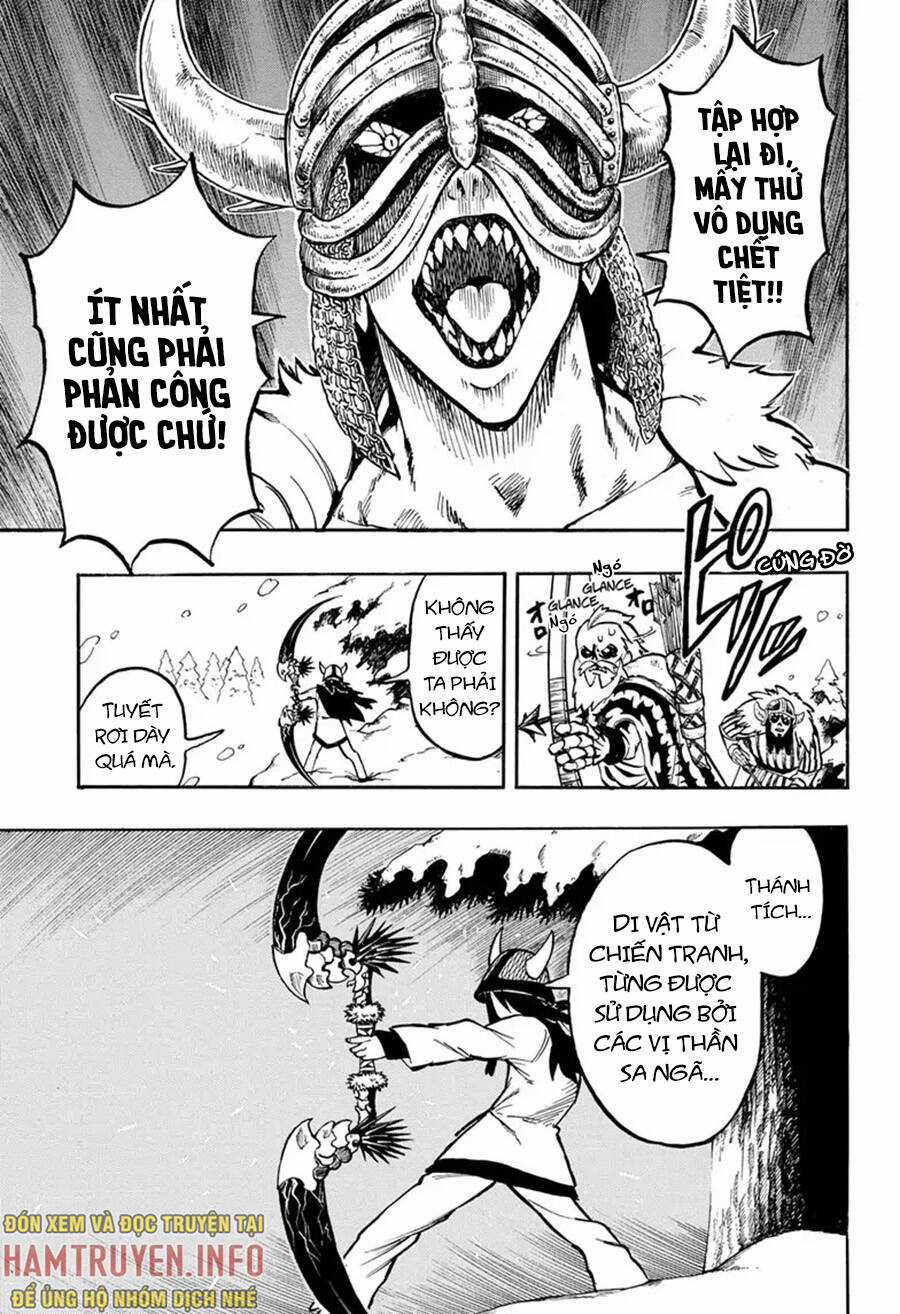 Gill: "Không ai có thể đánh bại ta khi ta dùng rìu!" Chapter 7 trang 4